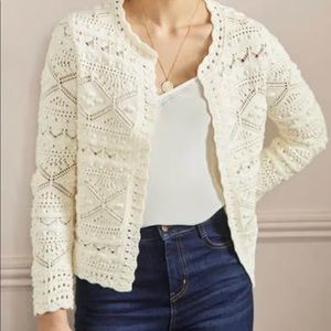 Boden Claudia Textured Knit Cardigan - size 4